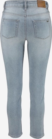 ARIZONA 5-Pocket-Jeans 'Slimfit mit komfortabler Leibhöhe' in Blau