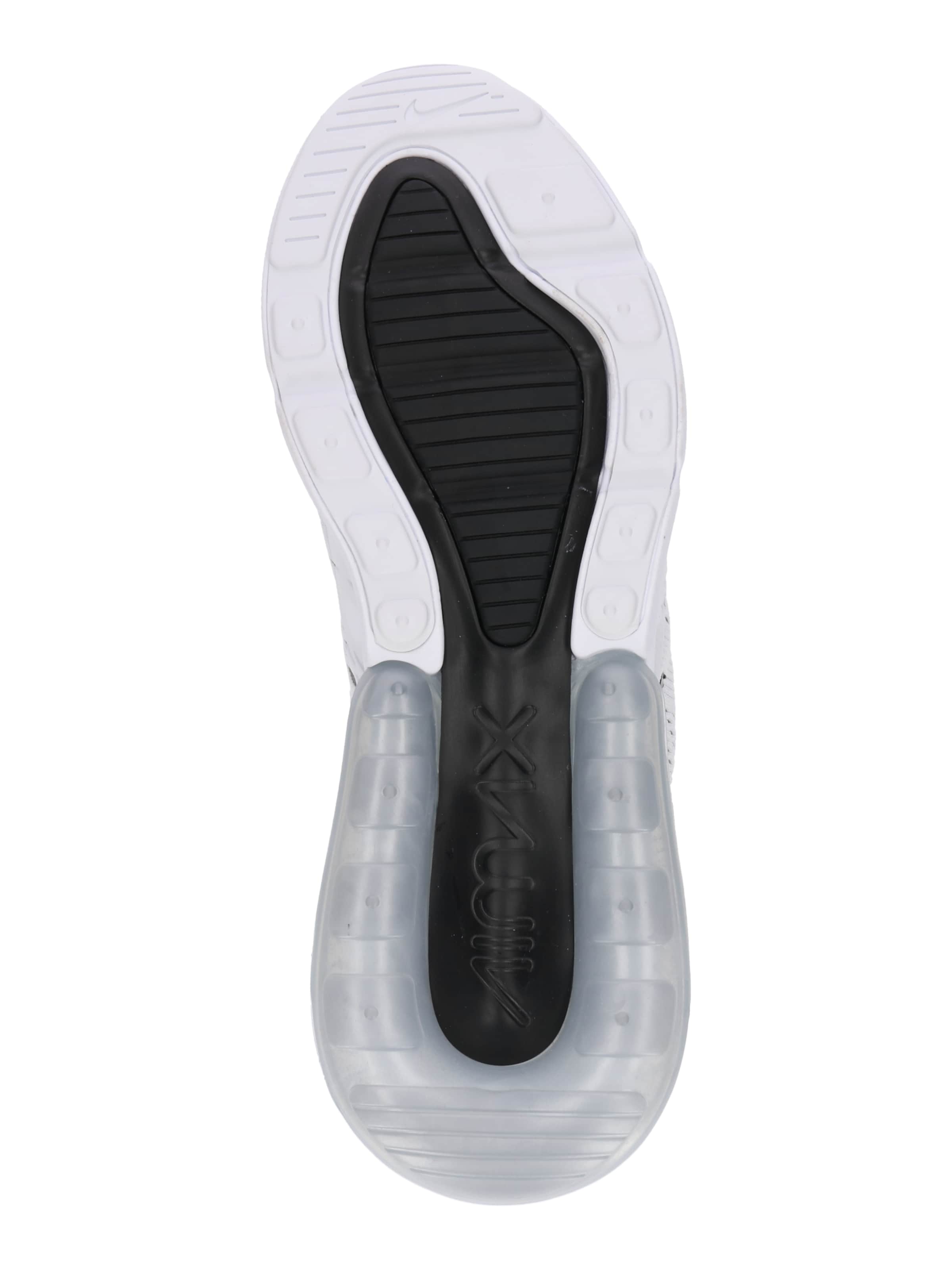 Baskets basses 'Air Max 270' Nike Sportswear en blanc : en bas