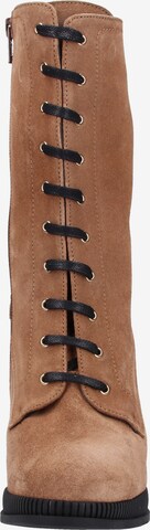 GADEA Lace-Up Boots in Brown