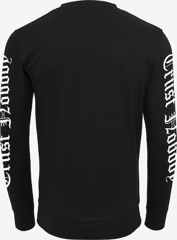 Sweat-shirt 'Tupac Trust Nobody' Mister Tee en noir