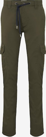 TOM TAILOR Slim fit Cargo Pants 'Travis' in Green: front