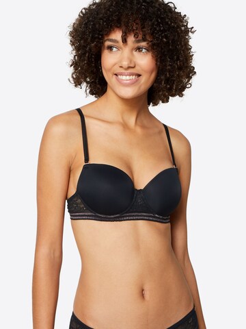 Invisible Soutien-gorge Skiny en noir : devant