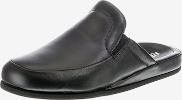 ROHDE Slippers 'Varberg' in Black: front
