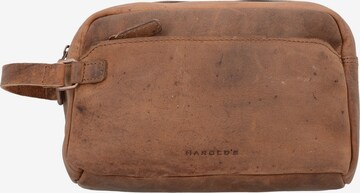 Harold's Toiletry Bag 'Antik' in Brown: front