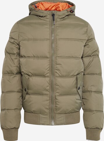 Veste d’hiver 'Adrian' INDICODE JEANS en vert : devant