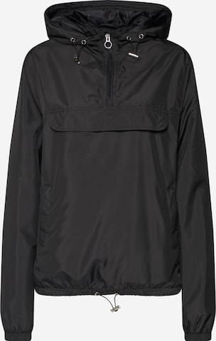 Urban Classics Between-Season Jacket in Black: front