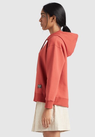 khujo Sweatshirt 'Lotti' in Rot