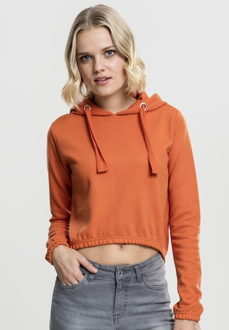 Urban Classics Sweatshirt in Oranje: voorkant