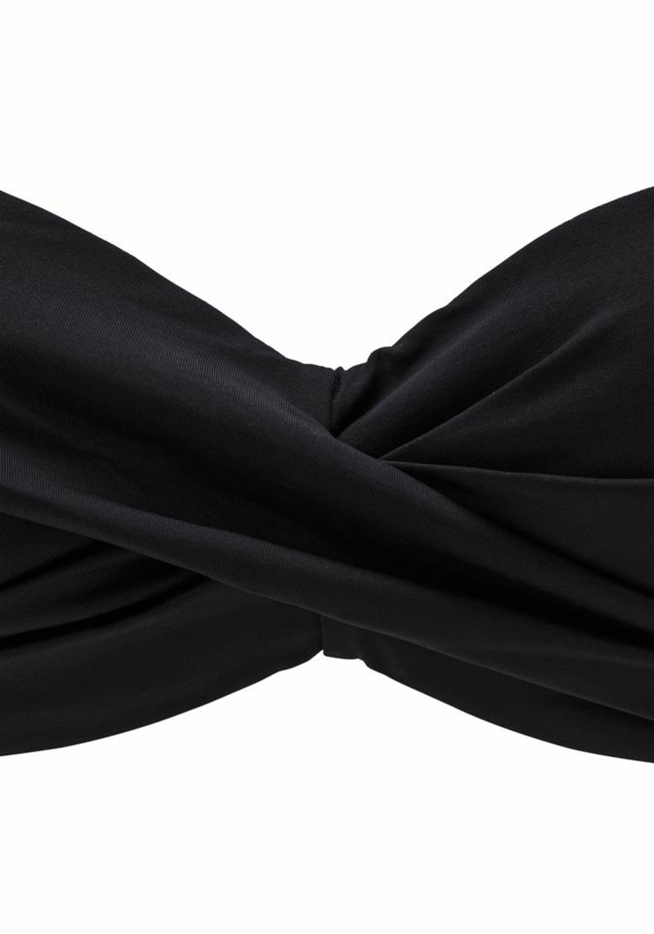 LASCANA Сутиен бандо Горнище на бански 'Sofia' в черно