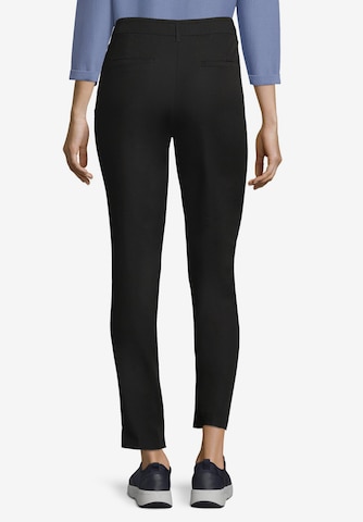 Regular Pantalon à plis Betty & Co en noir