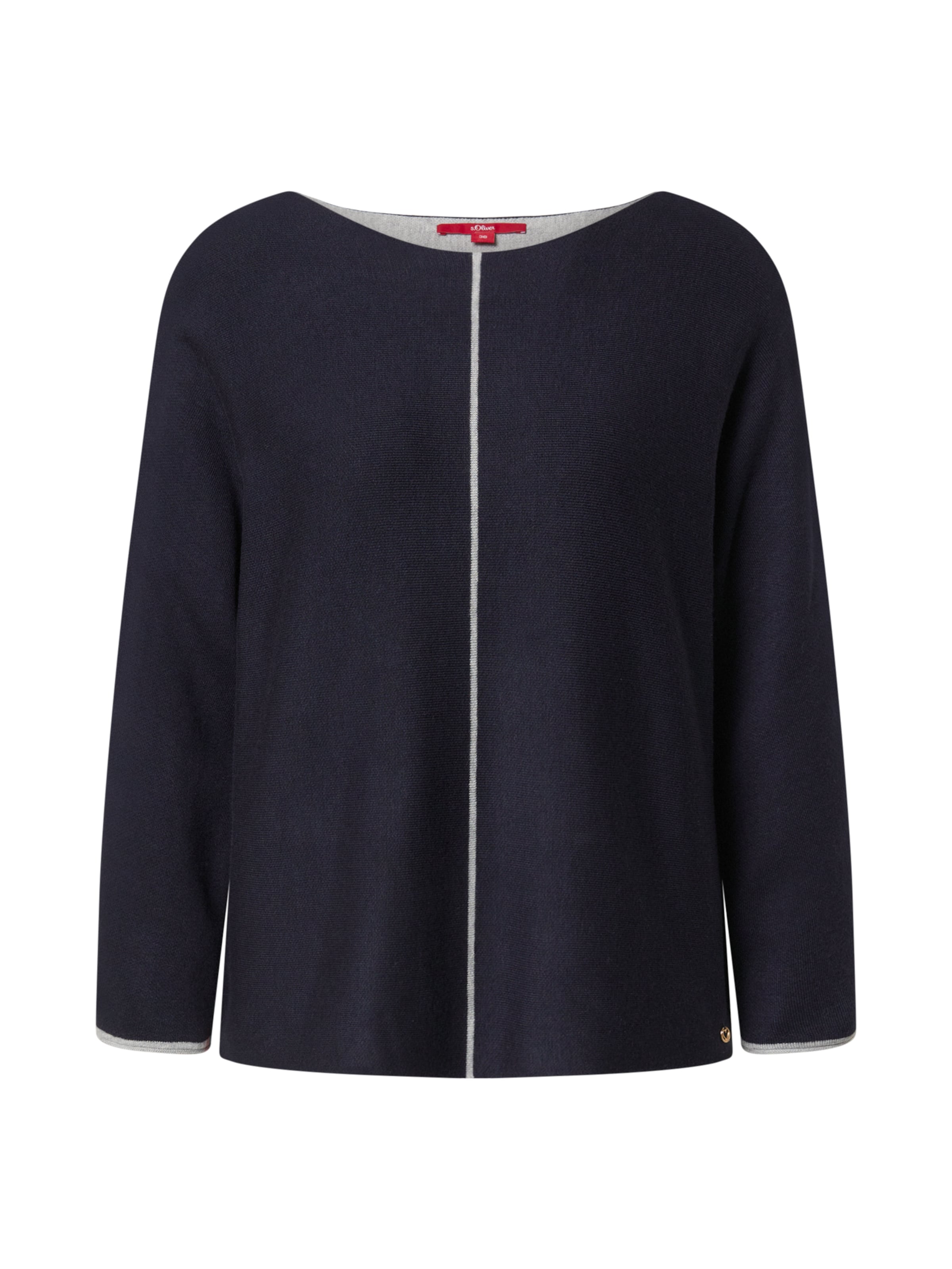s.Oliver Pullover in Blau: Vorderseite