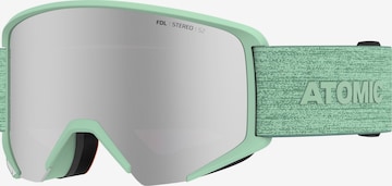 ATOMIC Sports Glasses 'Savor Big Stereo' in Green: front
