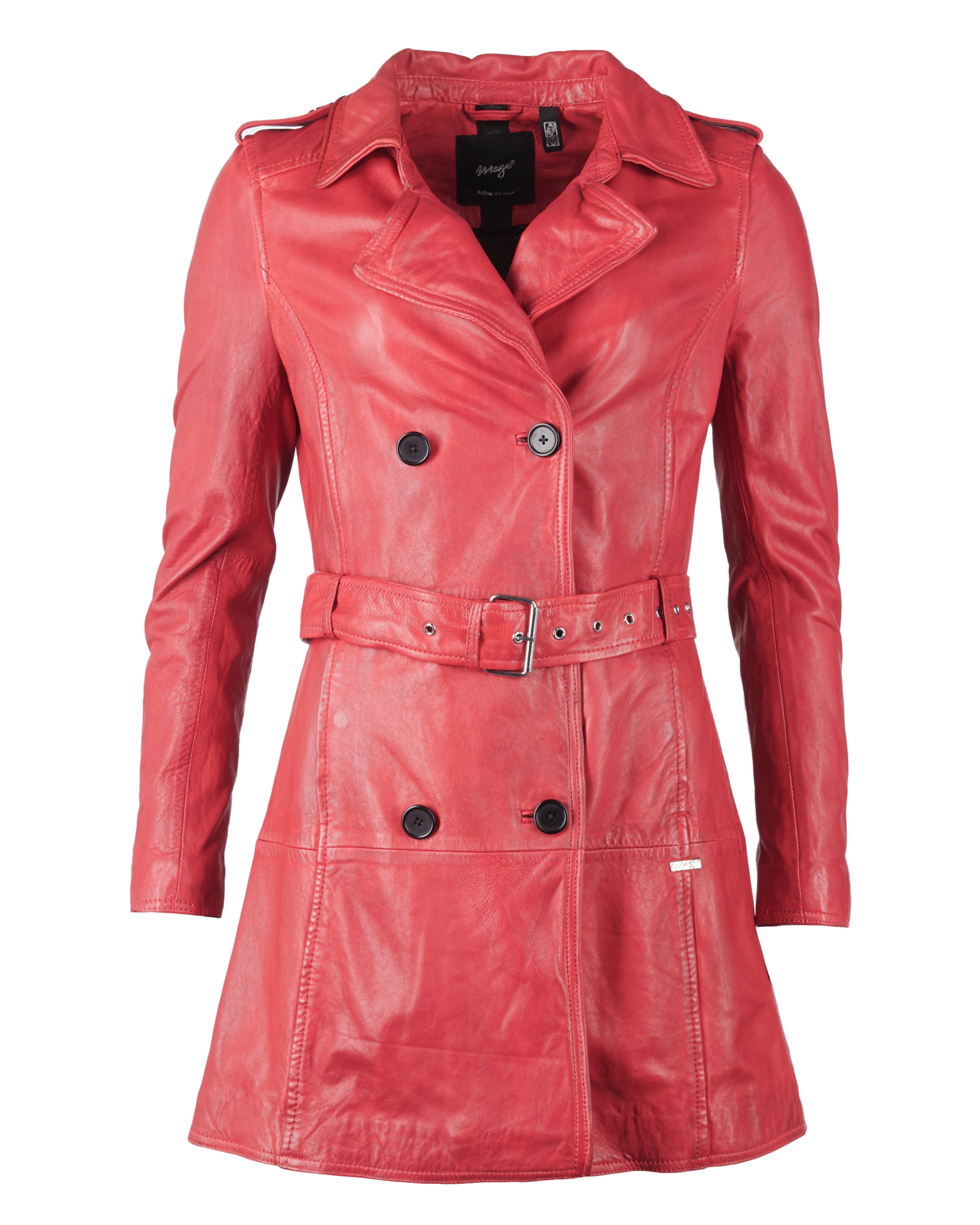 Maze Tussenmantel ' Culima ' in Rood: voorkant