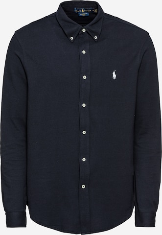 Camicia di Polo Ralph Lauren in blu: frontale