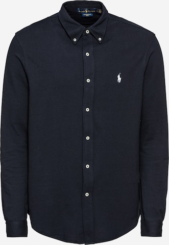 Polo Ralph Lauren Button Up Shirt in Blue: front