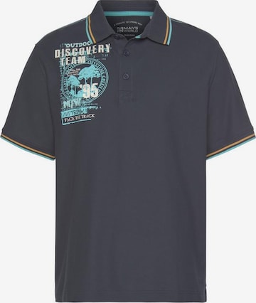 Man's World Poloshirt in Blau: predná strana