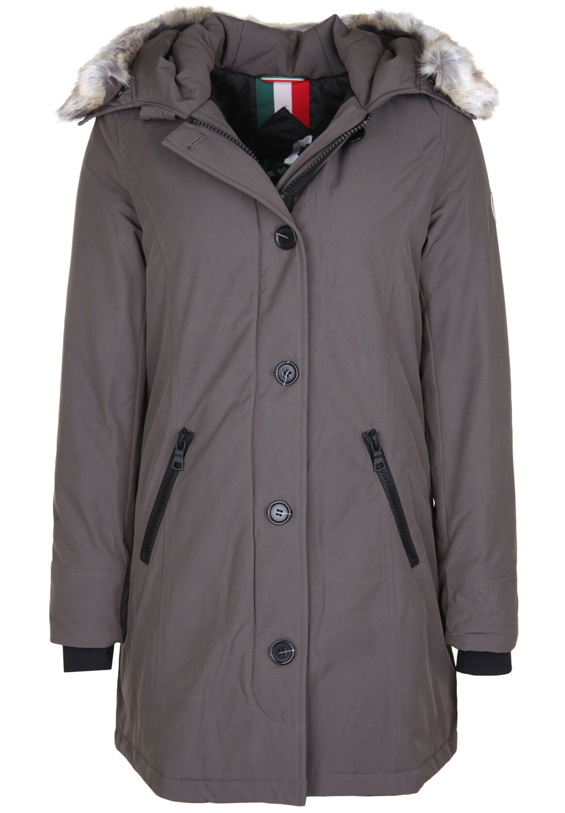 No. 1 Como - Parka 'AROSA 316' in taupe