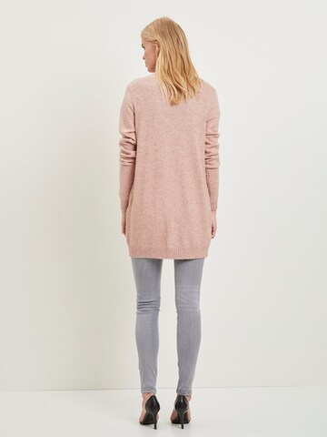 VILA Knit cardigan 'Ril' in Pink