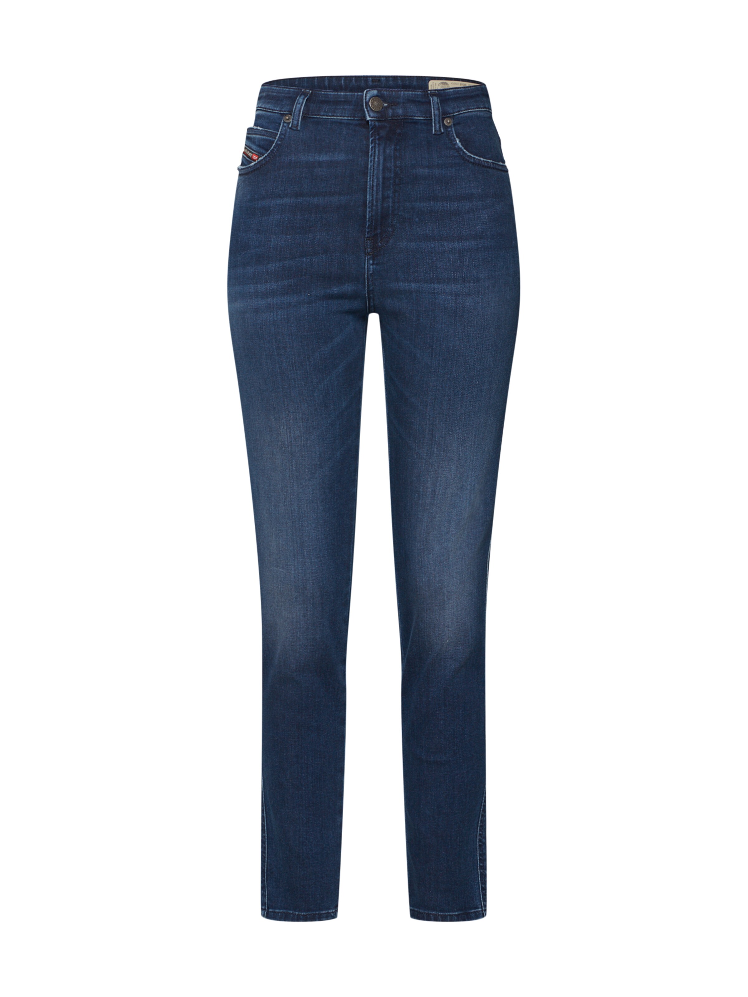 DIESEL - Jeans 'BABHILA-HIGH' in de kleur Blauw denim