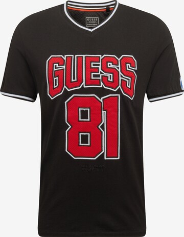 GUESS T-Shirt in Schwarz: predná strana