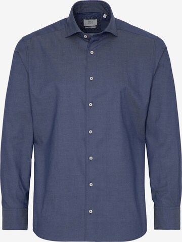 ETERNA Button Up Shirt in Blue: front