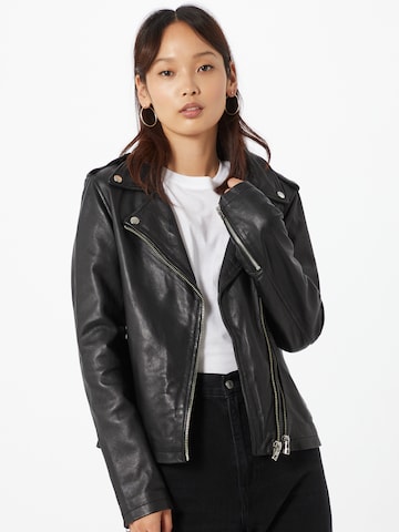 Veste mi-saison Goosecraft en noir : devant