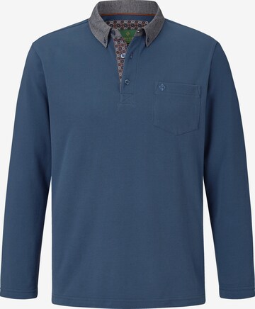 Charles Colby Shirt in Blauw: voorkant