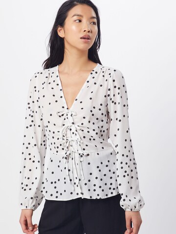 NEW LOOK Blouse in Wit: voorkant