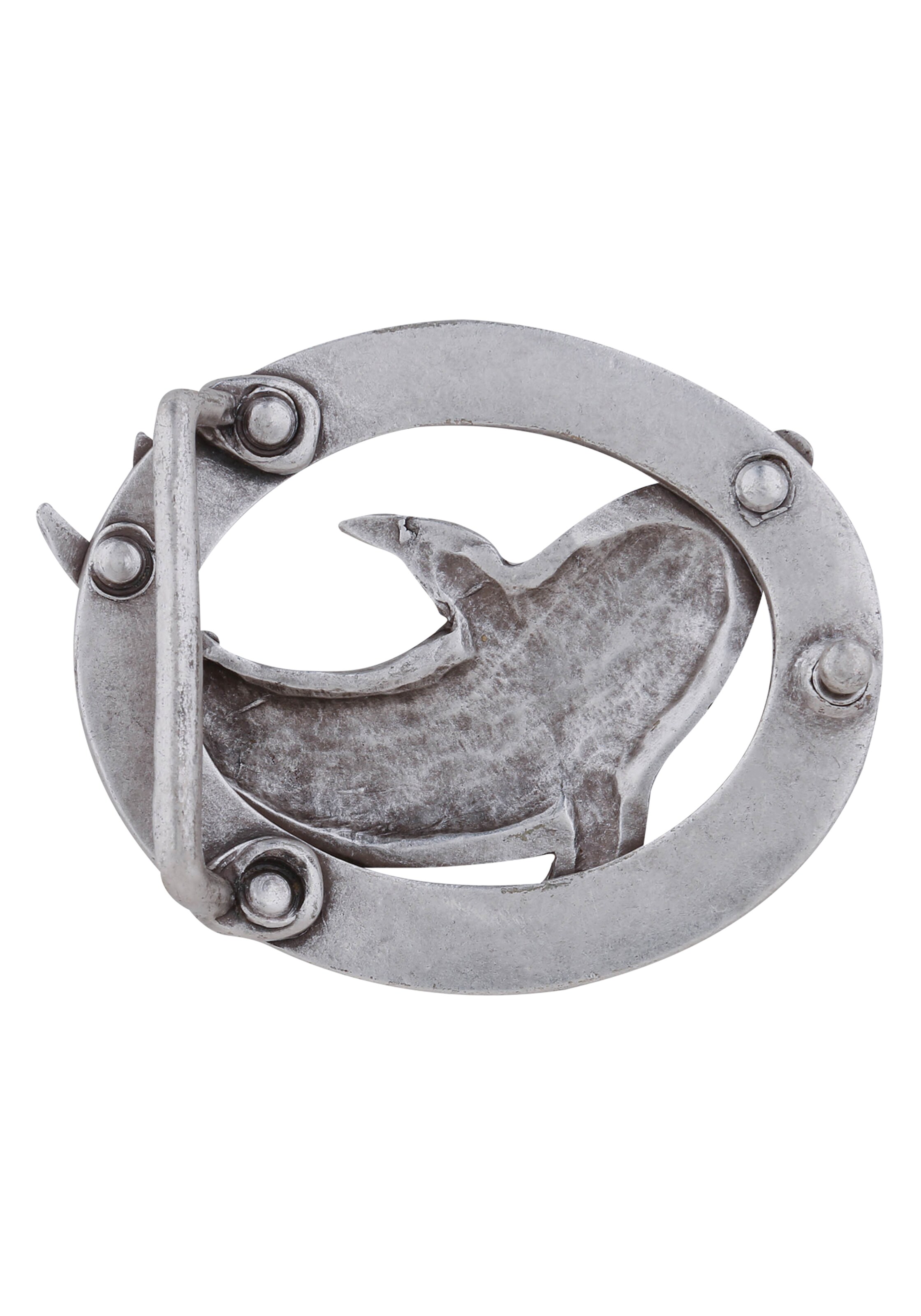 RETTUNGSRING by showroom 019° Delfin-Wechselschließe in Silber