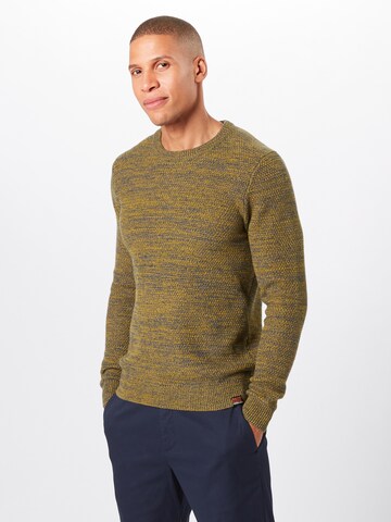 Superdry Pullover 'Upstate' in Gelb