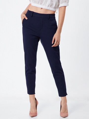 OBJECT Tapered Trousers 'Lisa' in Blue: front