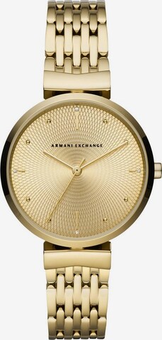 Emporio Armani Analog Watch in Gold: front