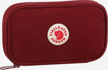 Portamonete di Fjällräven in rosso: frontale