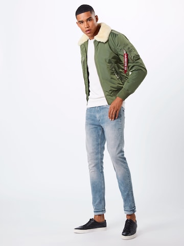 ALPHA INDUSTRIES Tussenjas 'Injector III' in Groen