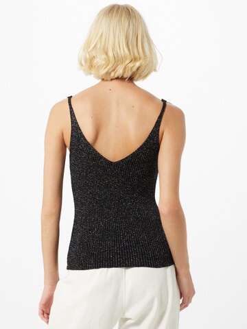 ABOUT YOU Knitted top 'Jarine' in Black