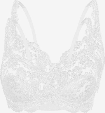 sassa Triangle Bra 'CLASSIC LACE' in White: front