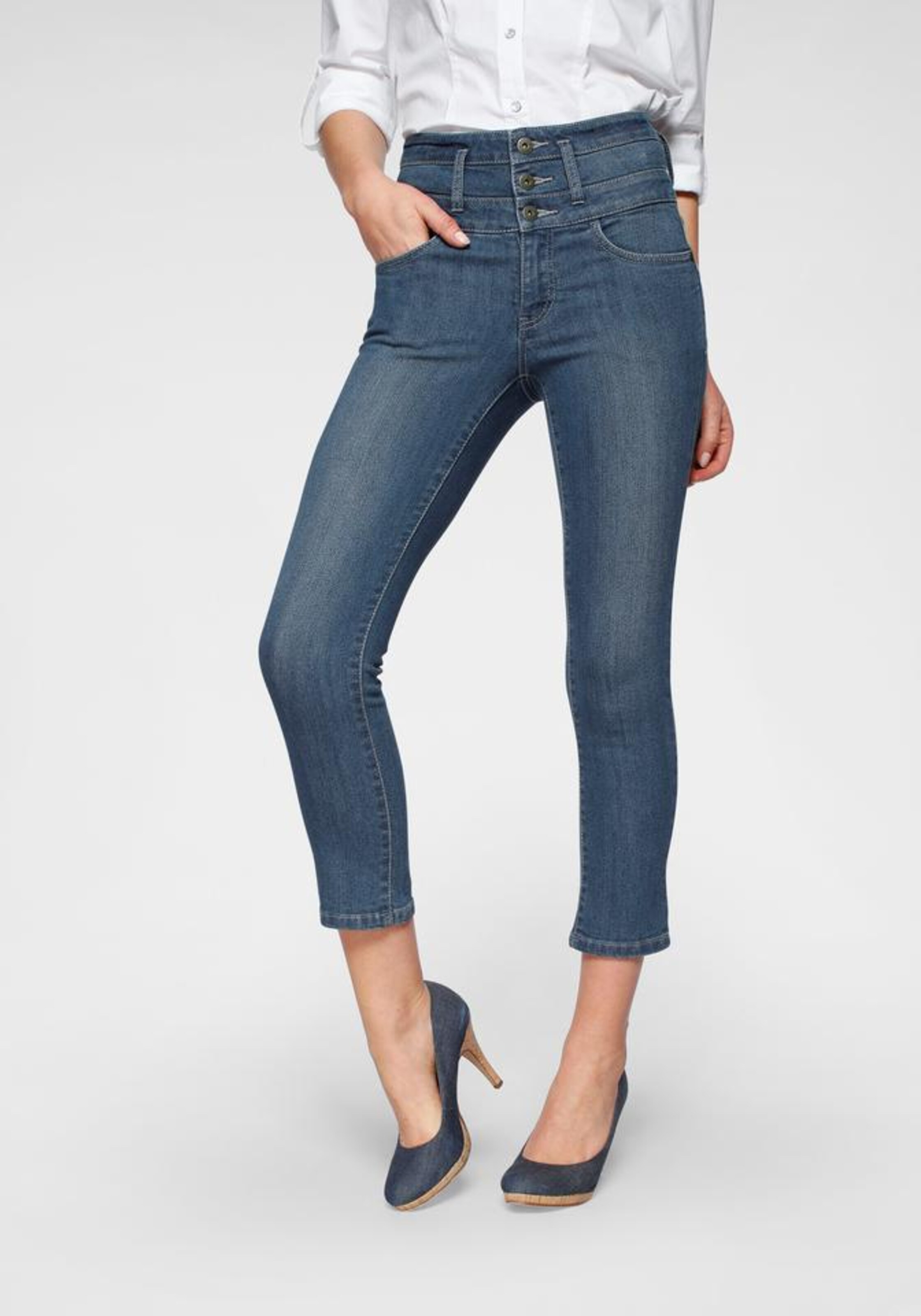 Frauen Große Größen ARIZONA Jeans in Blau - RJ06176