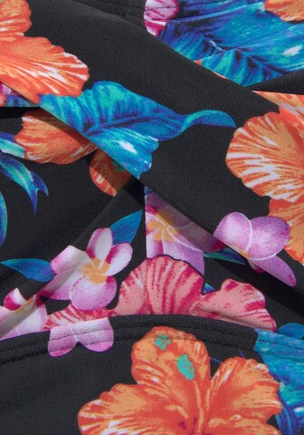 LASCANA Balconette Swimsuit 'Loa' in Black