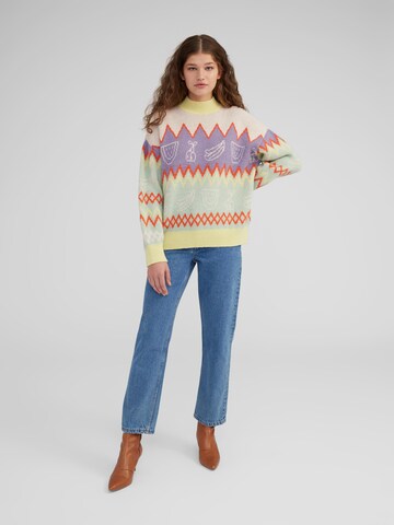 EDITED - Pullover em mistura de cores