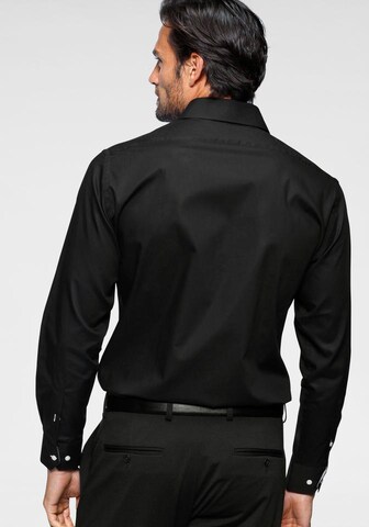 Bruno Banani Regular fit Business Shirt in Black