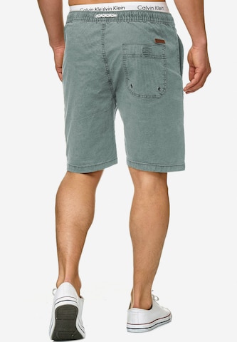 INDICODE JEANS Regular Shorts 'Stoufville' in Blau