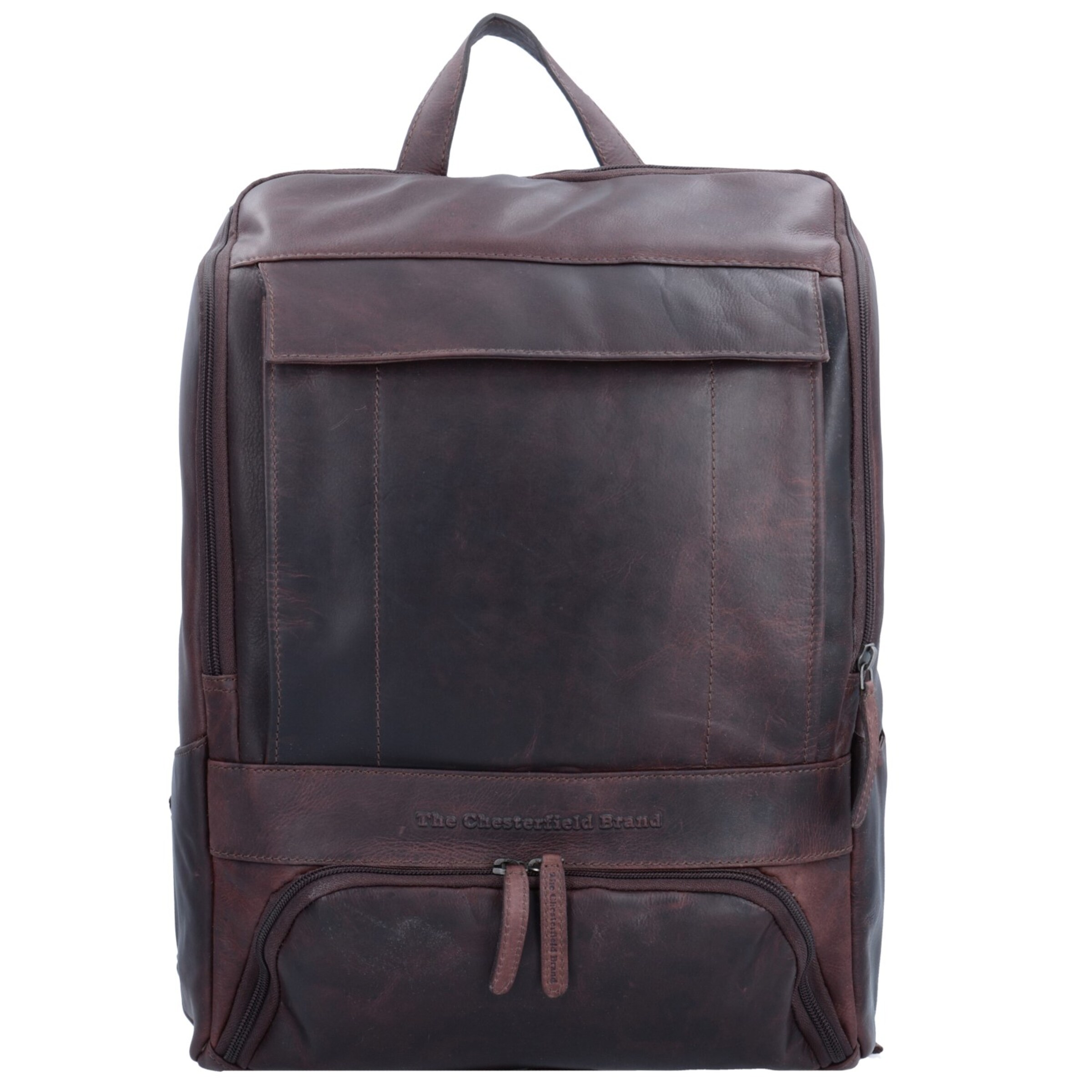 The Chesterfield Brand Backpack 'Rich' in Brown: front