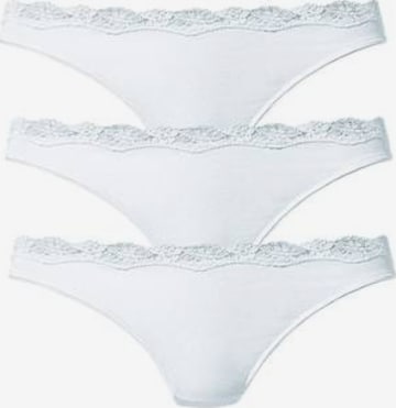 LASCANA - Tanga en blanco: frente