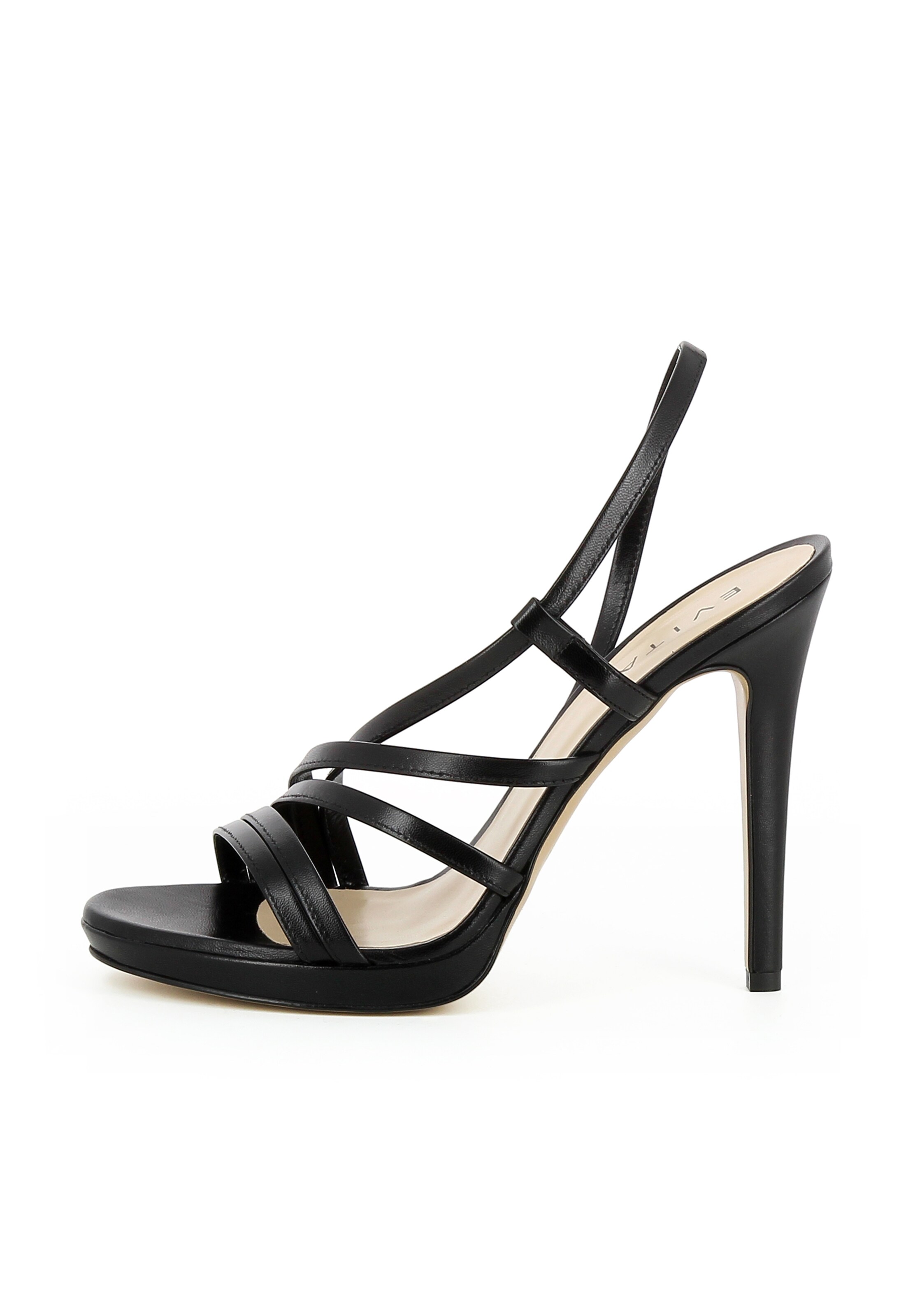 EVITA Strap sandal 'Eva' in Black
