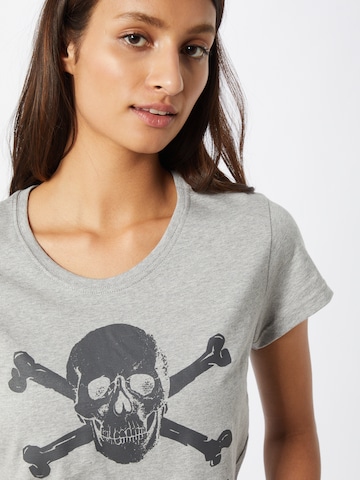 FC St. Pauli T-shirt 'Totenkopf' i grå