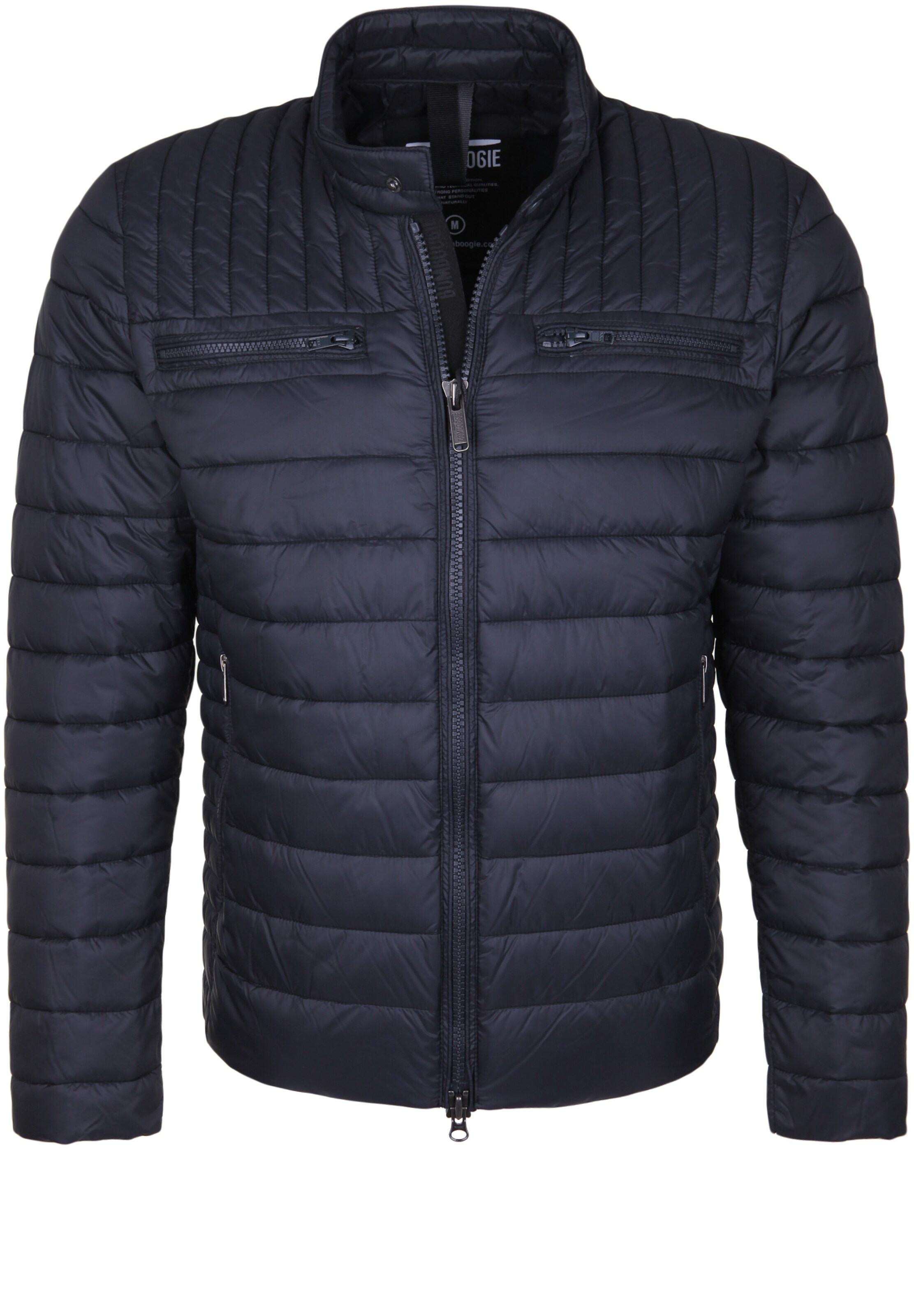 BOMBOOGIE - Tussenjas 'NEW BIKER' in de kleur Nachtblauw