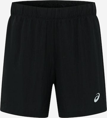 ASICS Sports trousers in Black: front