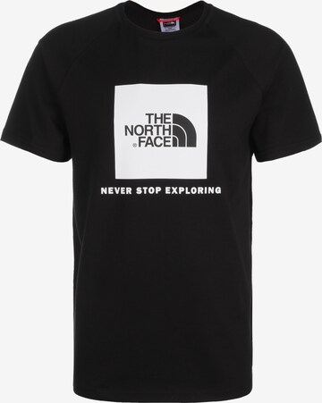 THE NORTH FACE Regular fit Póló - fekete: elől