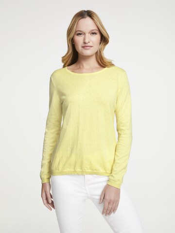 heine Pullover i gul: forside