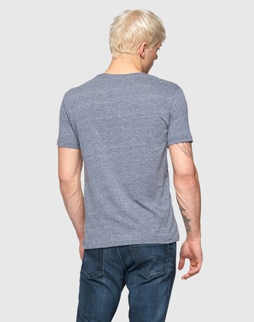 Tommy Jeans Shirt 'Original Melange' in Blue